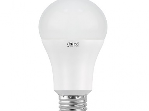 Лампа светодиодная GAUSS А60 Е27 15Вт теп.свет