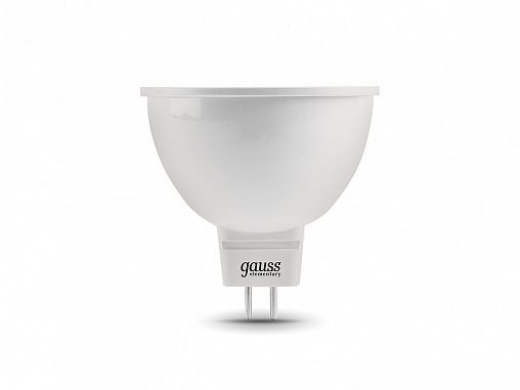 Лампа светодиодная GAUSS GU5.3 5,5Вт нейтрал. свет.