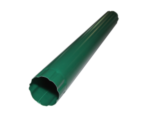 Труба водосточная 1м/д.100мм (цвет-зеленый RAL 6005)