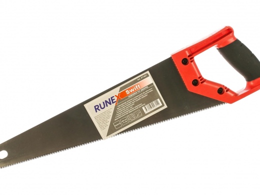 Ножовка по дереву 400мм 3гр заточка 2-компон RUNEX SWIFT