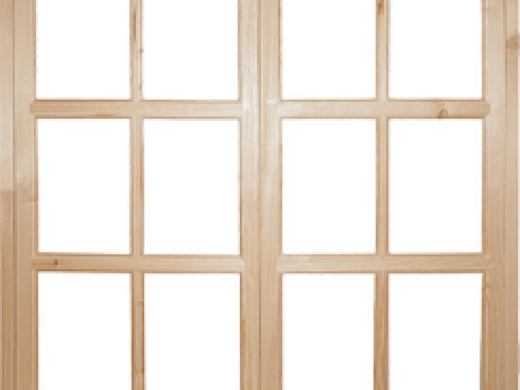 Террасный блок 1,0х0,5м ВРП (одинарный/ европетля/замок/стекло/1-ств.)