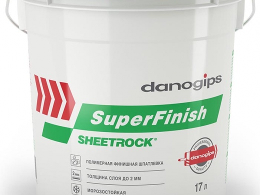 Шпаклевка DANOGIPS SuperFinish 17л