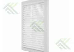 Решетка вентиляционная 170х240 пластик. с сеткой