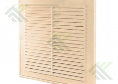 Решетка вентиляционная TDM 250х250 беж. разъемная с сеткой