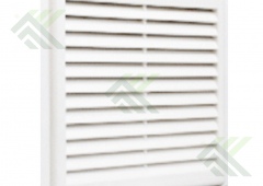 Решетка вентиляционная 150х150 пластик. с сеткой
