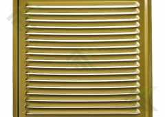 Решетка вентиляционная 100х100 мет. золото