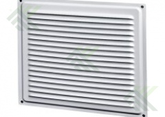 Решетка вентиляционная 100х100 мет. хром