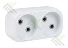 Разветвитель 2гн б/з плоский 6А