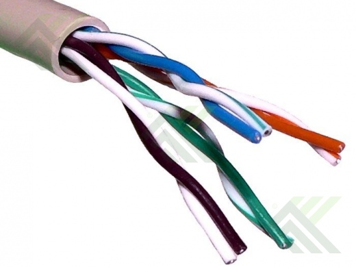 Кабель тел. и св. UTP 4х2х0,52 cat 5e