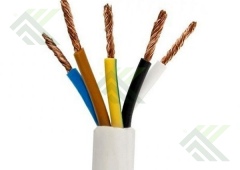 Провод ПВС 5х4