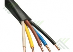Провод ВВГ-П LS 5х2,5
