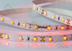 Лента светодиодная UNIEL 12В 5м красный свет
