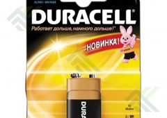 Элемент питания КРОНА Duracell R61