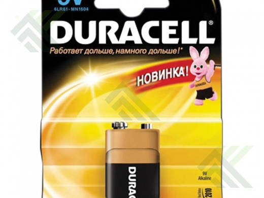Элемент питания КРОНА Duracell R61