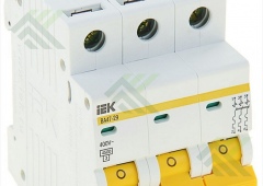 Автомат.выключатель ВА 47-29 3Р 50А IEK