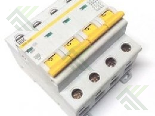 Автомат. выключатель ВА 47-100 4Р 100А IEK
