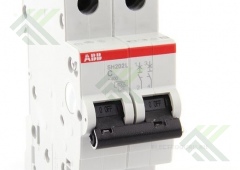 Автомат.выключатель 2Р 50A (АВВ)