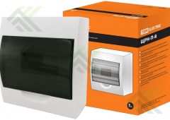 Бокс ЩРН-П-8 пластик IP40 TDM