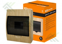 Бокс ЩРН-П-6 сосна IP40 TDM