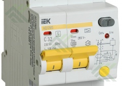 УЗО 2-пол. 32А 100мА IEK