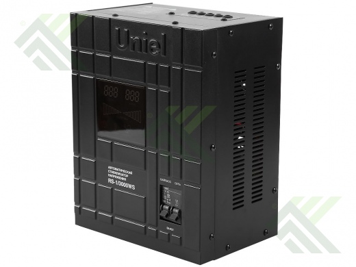 Стабилизатор UNIEL RS-1/3000WS 3000ВА 1-фазный    