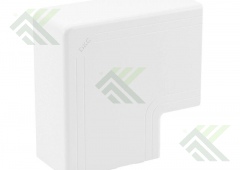 Угол плоский для к/к 100х60 L белый
