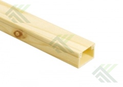 Кабель-канал 12х12 2м желтая сосна
