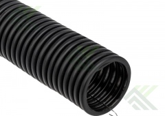 Трубка гофрированная ПНД 16 (черная)