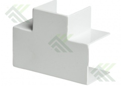 Тройник для к/к 90гр. 100х60  белый