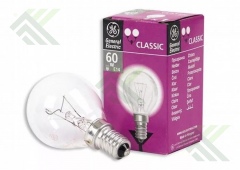 Лампа накаливания Е14 60Вт шар General Electric