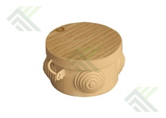 Коробка распаячная ОП D85х40 сосна 4вх. IP54