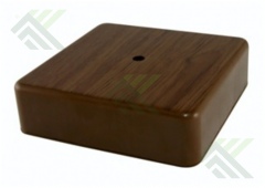 Коробка распаячная ОП 100х100х29 бук IP40