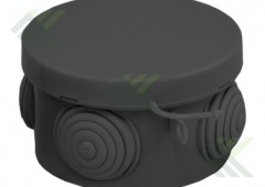 Коробка СП 65х40 черная