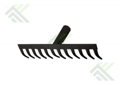 Грабли 12 зубьев прямые без черенка