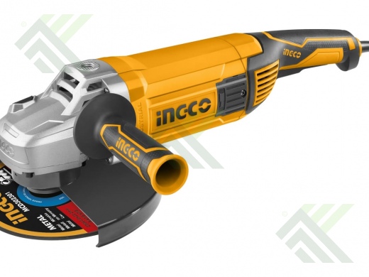 УШМ INGCO INDUSTRIAL,2400 Вт,230мм М14 AG 24008-1
