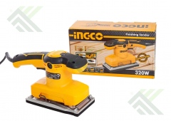 Шлифмашинка вибрационная INGCO INDUSTRIAL FS3208,320 Вт,185х93 мм