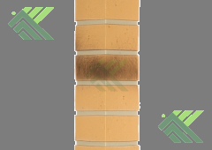 Угол для фасадных панелей Docke BERG (Кирпич) Goldenberg Золотистый