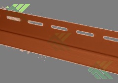 Планка финишная сайдинга 