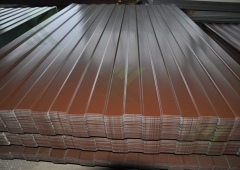 Профнастил   С-8  2000х1200х0,4мм (цвет - коричневый 8017) (Б/Н от 20-989р)