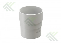 Муфта соединительная трубы Docke STANDART цвет пломбир