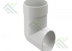 Наконечник/отвод трубы Docke STANDART цвет пломбир