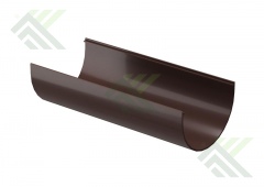 Желоб водосточный Docke STANDART (цвет шоколад) 3м