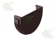 Заглушка желоба Docke STANDART цвет шоколад