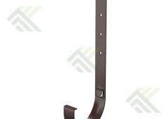 Кронштейн желоба металлический 300мм Docke STANDART цвет шоколад