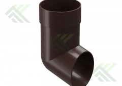 Наконечник/отвод трубы Docke STANDART цвет шоколад