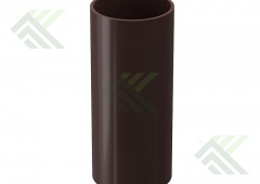 Труба водосточная Docke STANDART цвет шоколад 3м