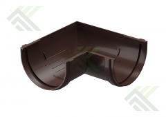 Угол желоба 90* Docke STANDART цвет шоколад