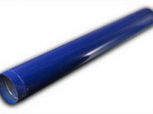 Труба водосточная 1м/д.100мм (цвет-синий RAL 5005)