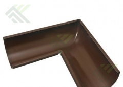 Желоб угловой  150мм/ 90град.(цвет-терракот RAL 3009)