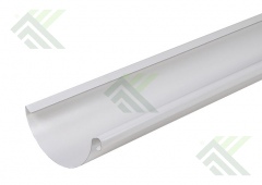 Желоб водосточный 2м/125мм (цвет-белый RAL 9003)